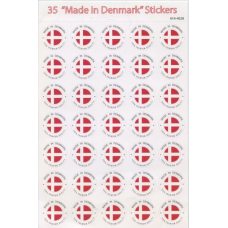 Made in Denmark Stickers 